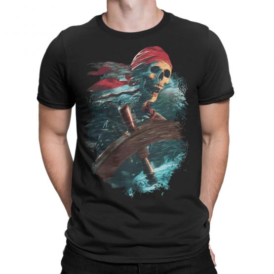 Pirate T-Shirt "Helmsman". Mens Shirts.