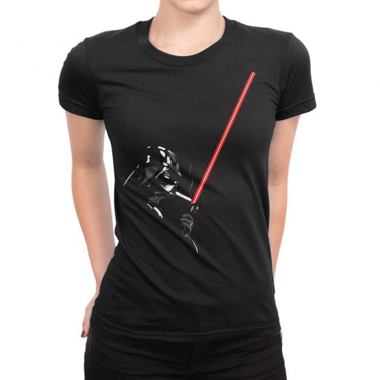 Star Wars T-Shirt "Darth Smoke". Womens Shirts.