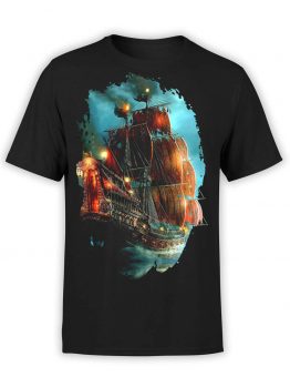 Pirate T-Shirt "Helmsman". Mens Shirts.