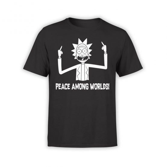 Rick and Morty T-Shirt "Peace". Funny T-Shirts.