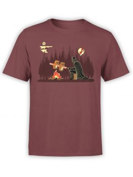 Star Wars T-Shirt "Darth Vader Grilling Ewoks". Funny T-Shirts.