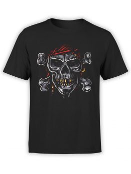 0593 Pirate Shirt Jolly Roger_Front