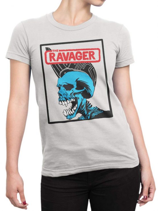 0654 Pirate Shirt Ravager Front Woman