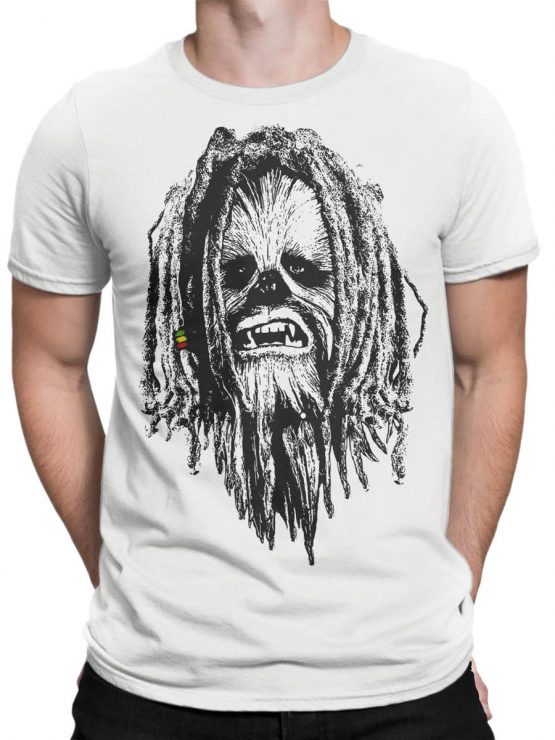 0730 Star Wars T Shirt Chewbacca Front Man