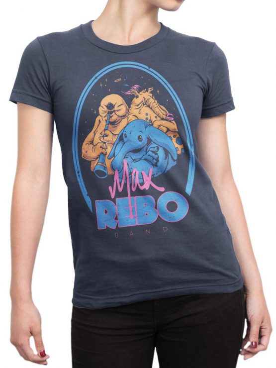 0812 Star Wars T Shirt Rebo Band Front Woman