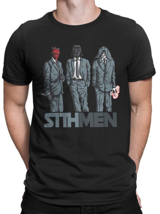 0840 Star Wars T Shirt Sithmen Front Man