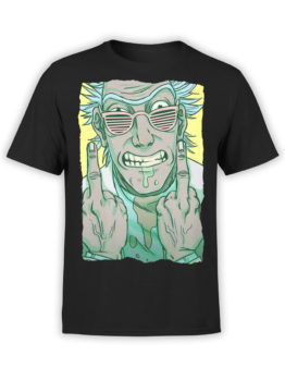 1002 Rick and Morty T Shirt FckYou Front