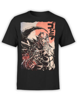 1014 Godzilla T Shirt You Front