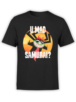 1016 Samurai Jack T Shirt Mad Front