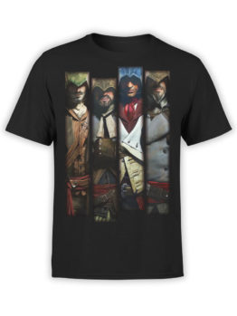 1043 Assassin’s Creed T Shirt Memory Front