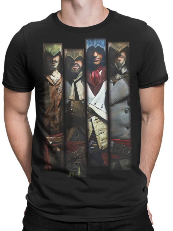 1043 Assassin’s Creed T Shirt Memory Front Man