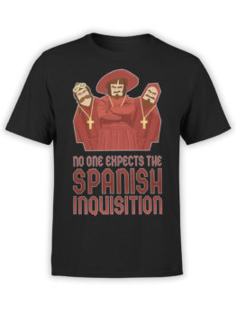 1049 Monty Python T Shirt Spanish Inquisition Front