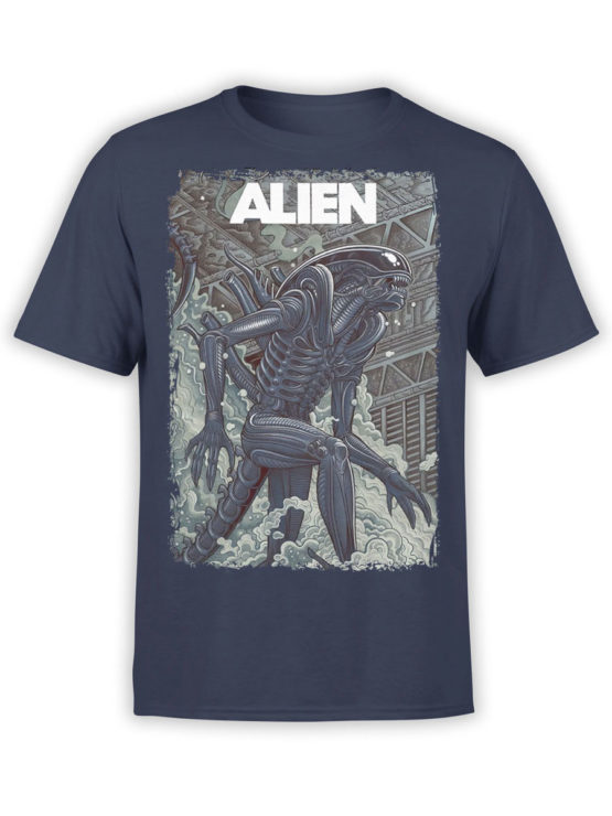1061 Aliens T Shirt Retro Front