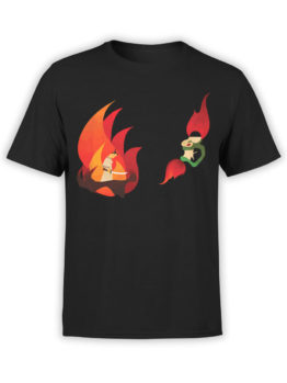 1066 Samurai Jack T Shirt Fire Front