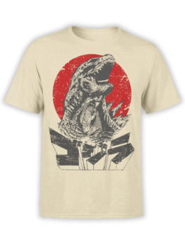 1084 Godzilla T Shirt Monster Front