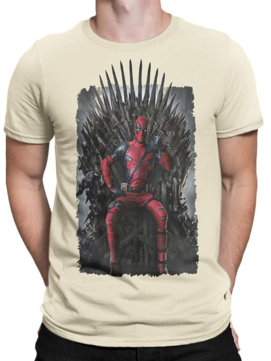 1087 Deadpool T Shirt Throne Front Man