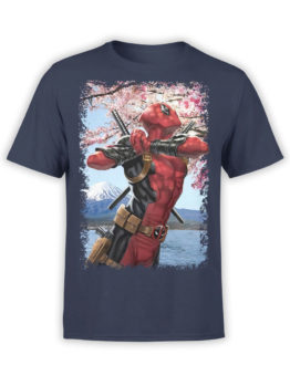 1097 Deadpool T Shirt Haiku Front