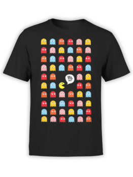 1116 Pac Man T Shirt Help Front