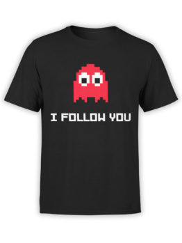 1118 Pac Man T Shirt Follow Front