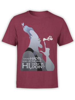 1129 Hercules T Shirt Name Hades Front