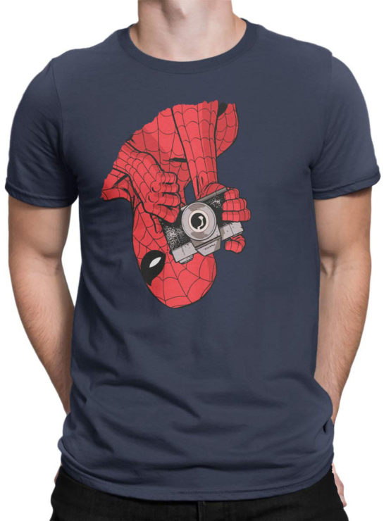 1133 Spider Man T Shirt Photo Front Man