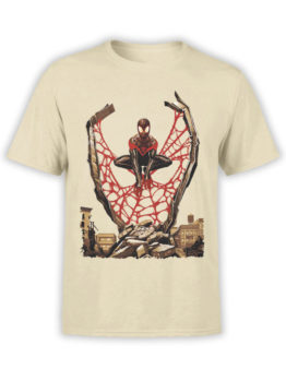 1135 Spider Man T Shirt City Front