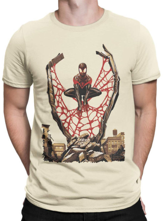 1135 Spider Man T Shirt City Front Man