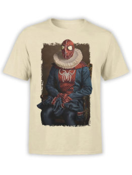 1136 Spider Man T Shirt Portrait Front