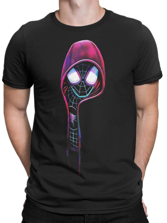 1139 Spider Man T Shirt Mask Front Man