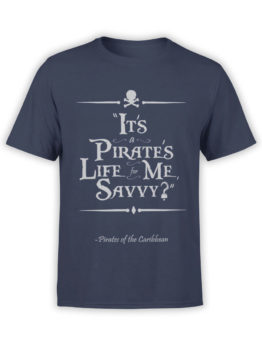 1153 Pirates of the Caribbean T Shirt Savvy Front