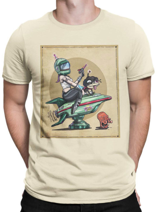 1188 Futurama T Shirt Poster Front Man