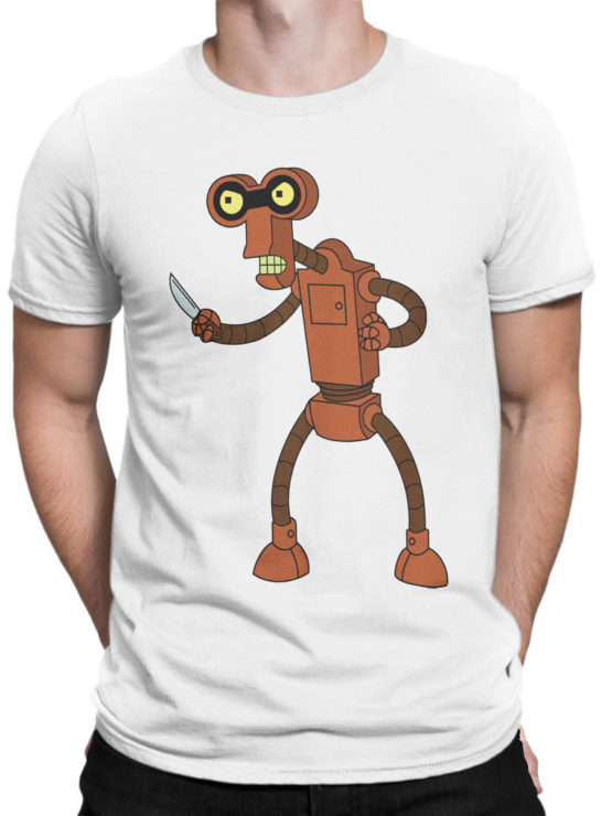 1189 Futurama T Shirt Roberto Front Man