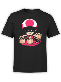 1202 Super Mario T Shirt Thimblerig Front