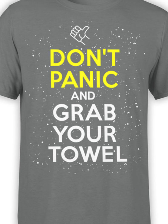 1212 The Hitchhikers Guide to the Galaxy T Shirt Towel Front Color