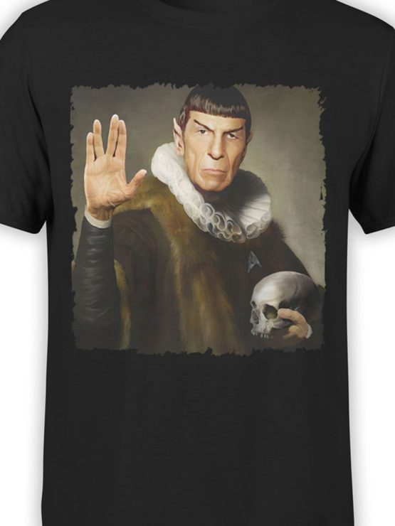 41196 Star Trek T Shirt Spock Hamlet Front Color