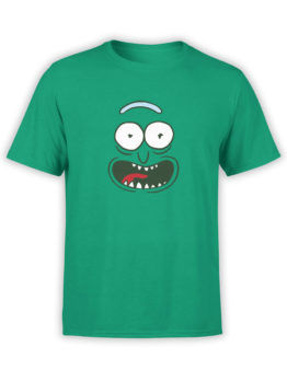 1240 Rick and Morty T Shirt Pickle Front