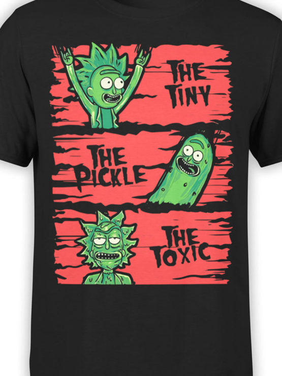 1245 Rick and Morty T Shirt TPT Front Color