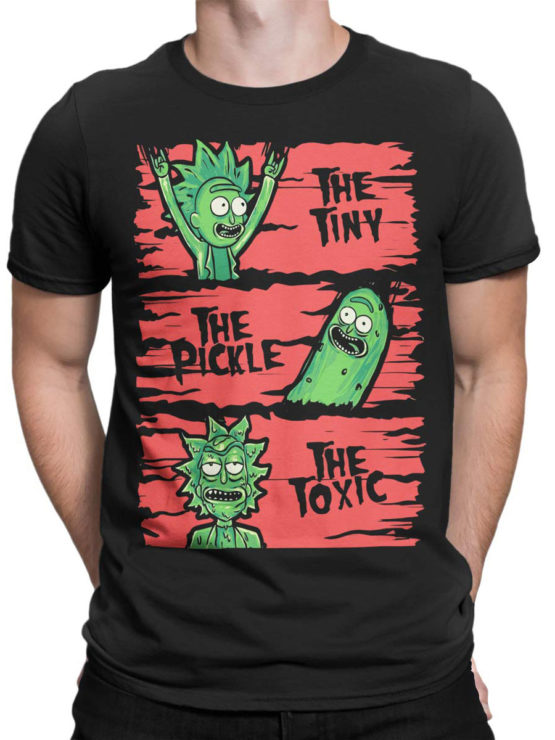 1245 Rick and Morty T Shirt TPT Front Man