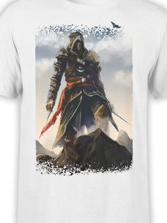 1261 Assassin’s Creed T Shirt Mountains Front Color