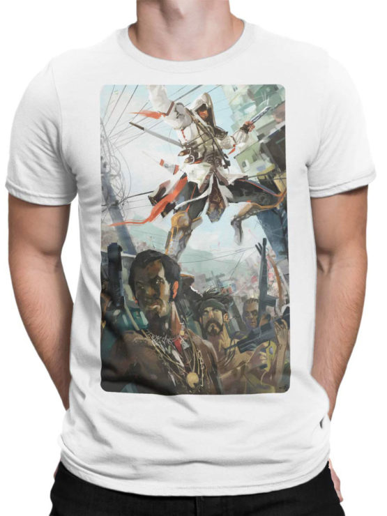 1263 Assassin’s Creed T Shirt Jump Front Man