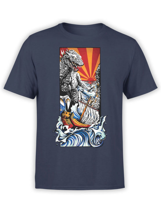 1280 Godzilla T Shirt Poster Front