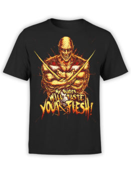 1293 Mortal Kombat T Shirt Your Flesh Front