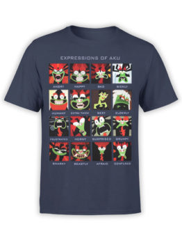 1297 Samurai Jack T Shirt Expressions Front