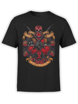 1315 Deadpool T Shirt Bang bang Front