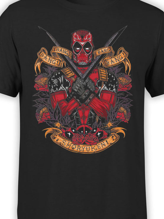 1315 Deadpool T Shirt Bang bang Front Color