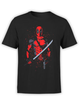 1317 Deadpool T Shirt Hero Front