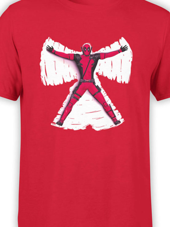 1320 Deadpool T Shirt Butterfly Front Color
