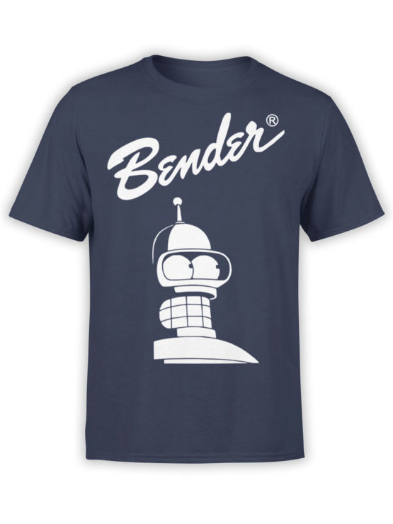 1331 Futurama T Shirt Bender Rodriguez Front