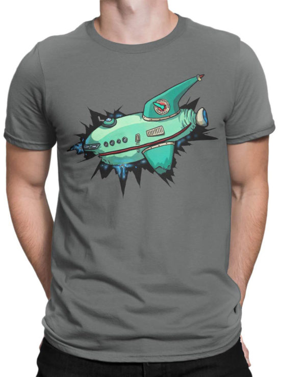 1333 Futurama T Shirt Ship Front Man