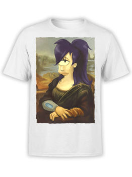 1340 Futurama T Shirt Mona Leela Front